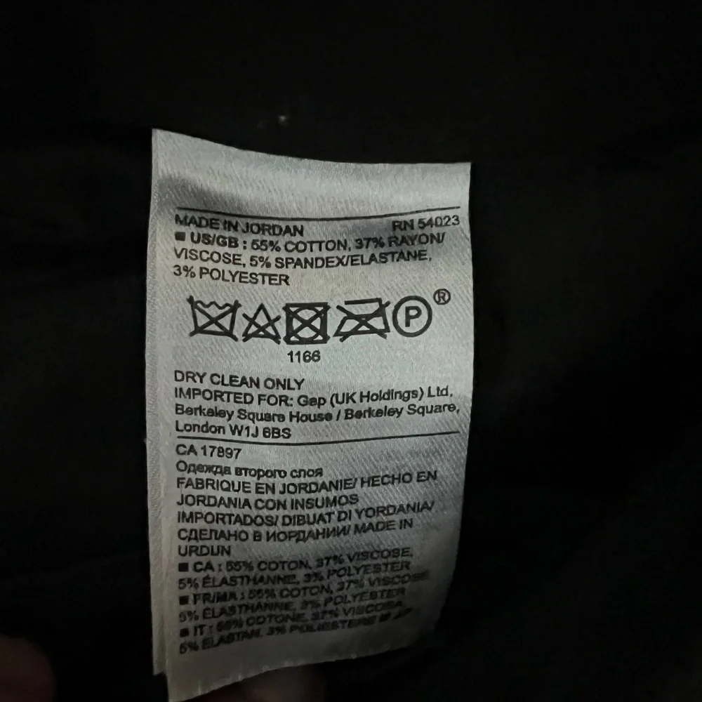 Banana Republic Sloan Ankle Black and white Polka Dot Straight Leg Career Pants - Picture 11 of 15